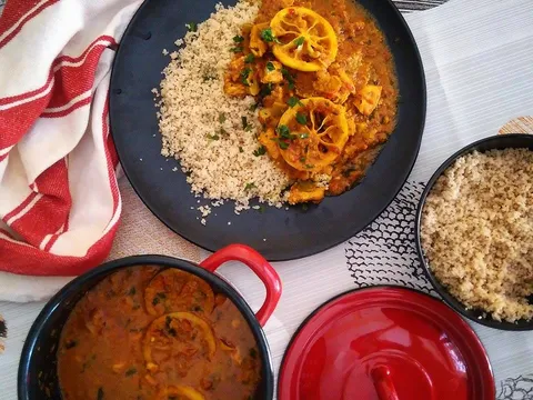 Chicken tagine