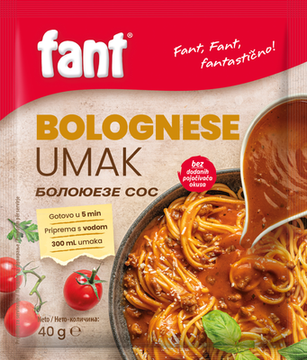 Fant seasoning mix for bolognese sauce