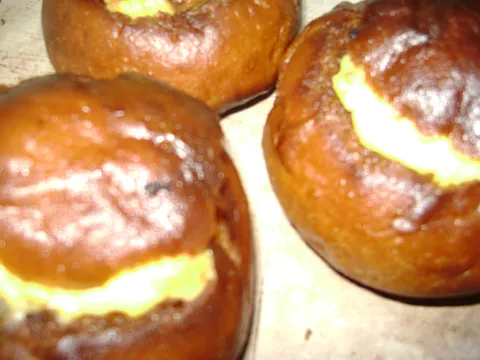 Punjene hrskave kajzerice by me