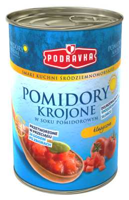 Pomidory krojone klasyczne w puszce