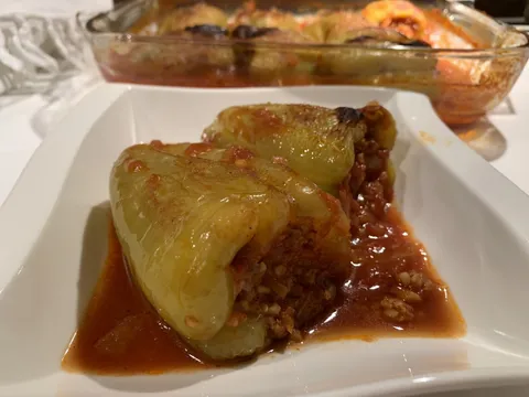 Punjene paprike - turski recept