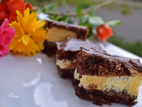 ღ Čokoladne kocke s kremom od sira