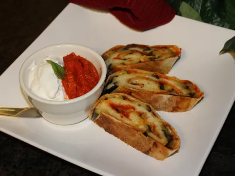 Stromboli sa patlidzanom...