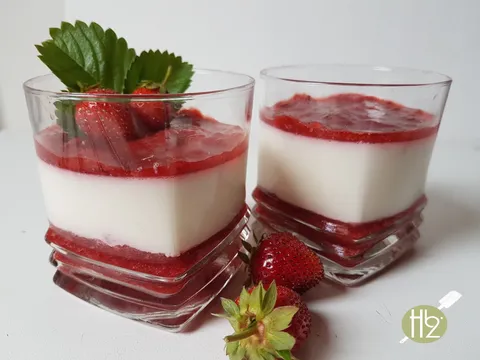 Panna Cotta s jagodama/malinama