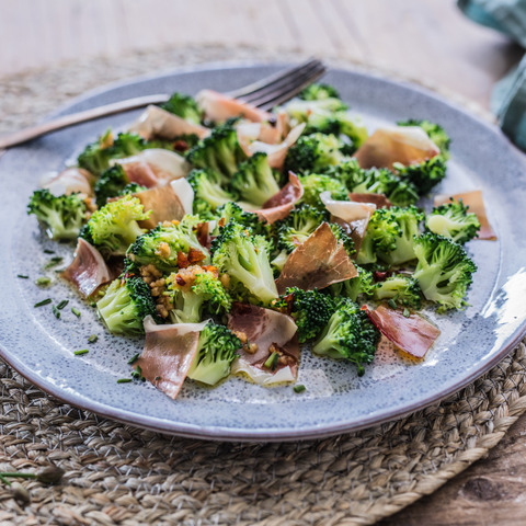 Brokolice s kořeněným dresinkem