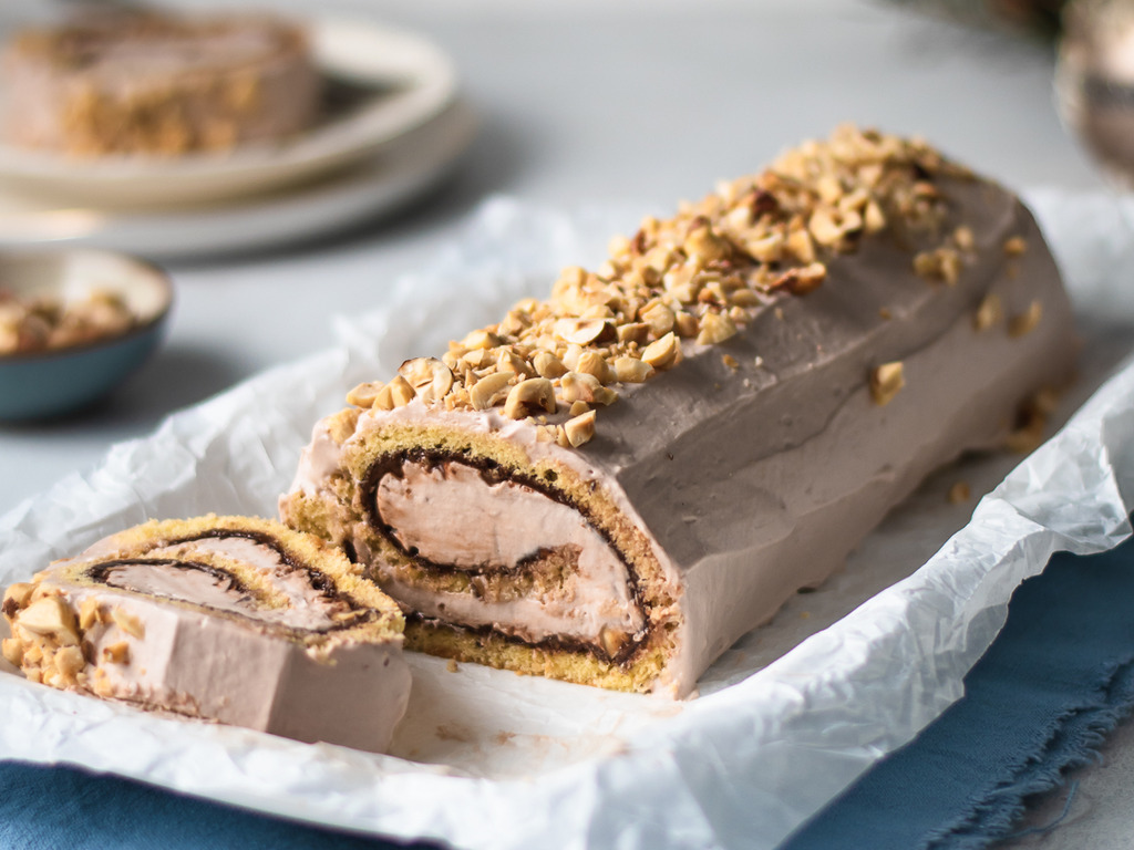 Nougat rolada