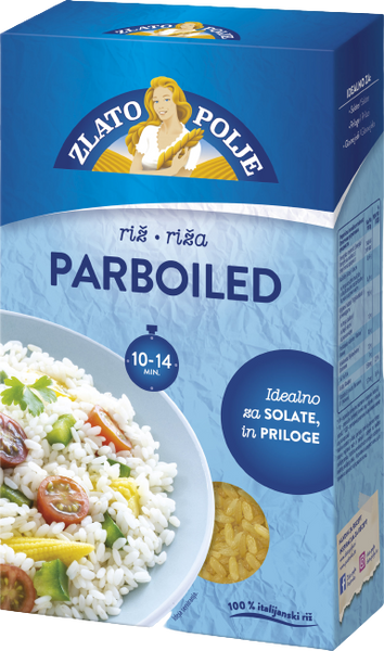 Riža parboiled vakum