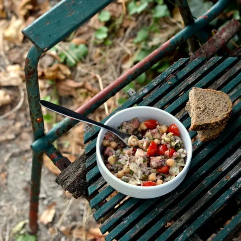 Salata od hobotnice i slanutka