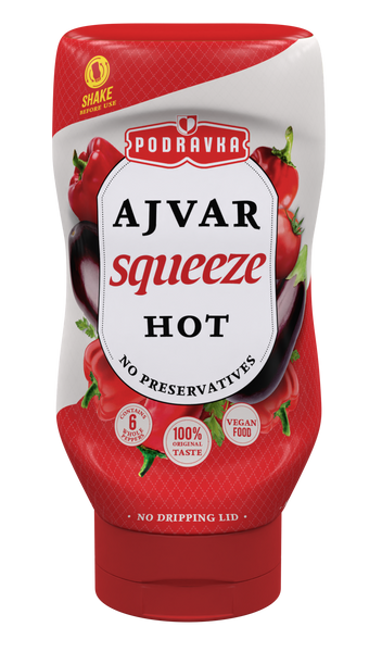 Ajvar squeeze hot