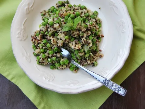 Quinoa s graškom i krumpirom