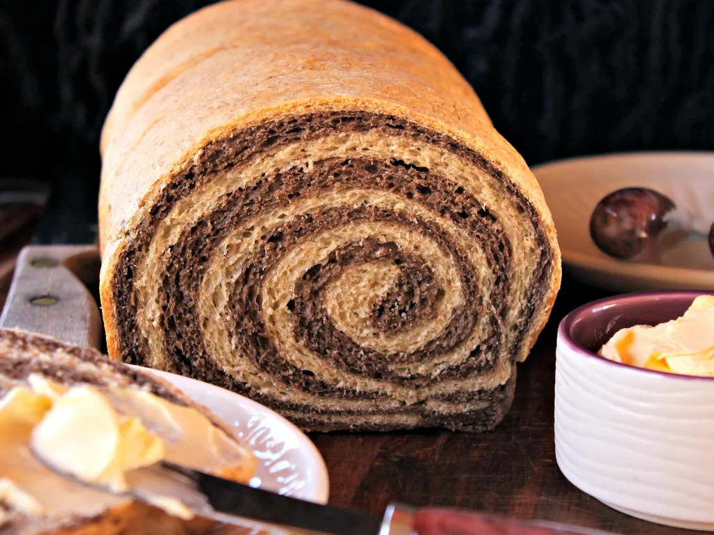 Rye swirl bread...