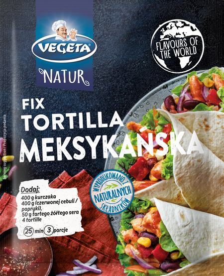 Fix Vegeta Natur Tortilla Meksykańska