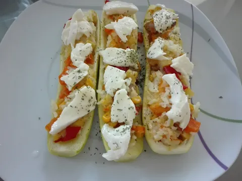 Vegetarijanske punjene tikvice