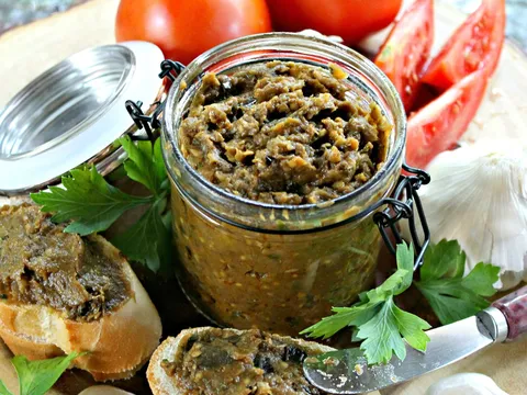 Eggplant jam...