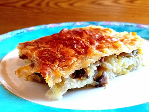 Brza pita sa krompirom i sampinjonima  