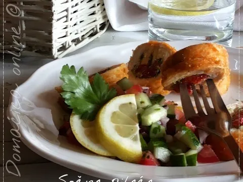Sočne pileće rolnice