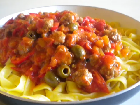 Tagliatelle alla calabrese