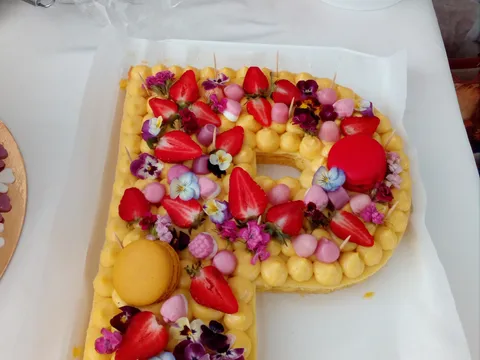 Alphabet cake
