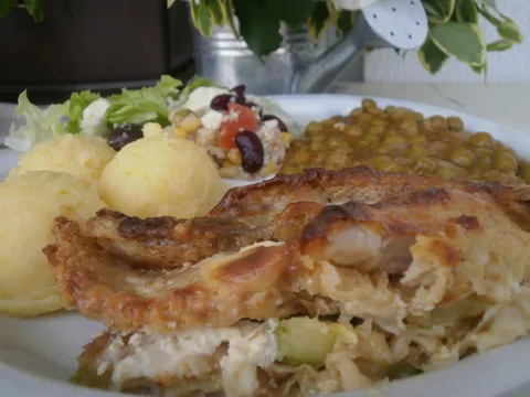 Složenac od puretine i tikvica