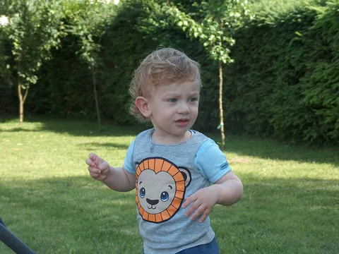U potrazi za loptom :)...