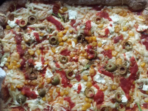 Integralna vege pizza
