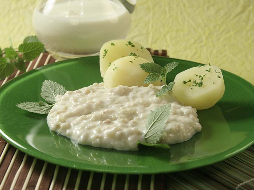 Skaba putra s ječmom