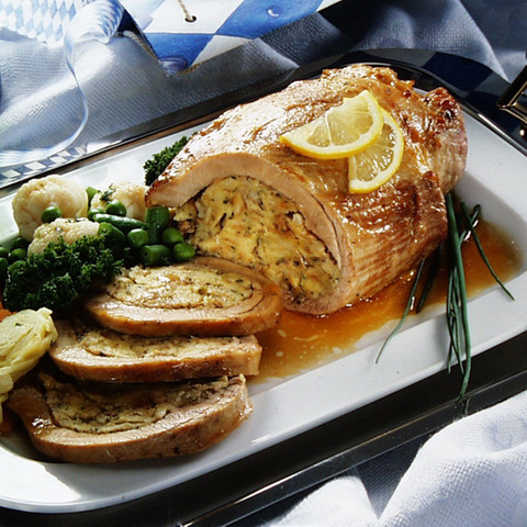 Piept de manzat umplut