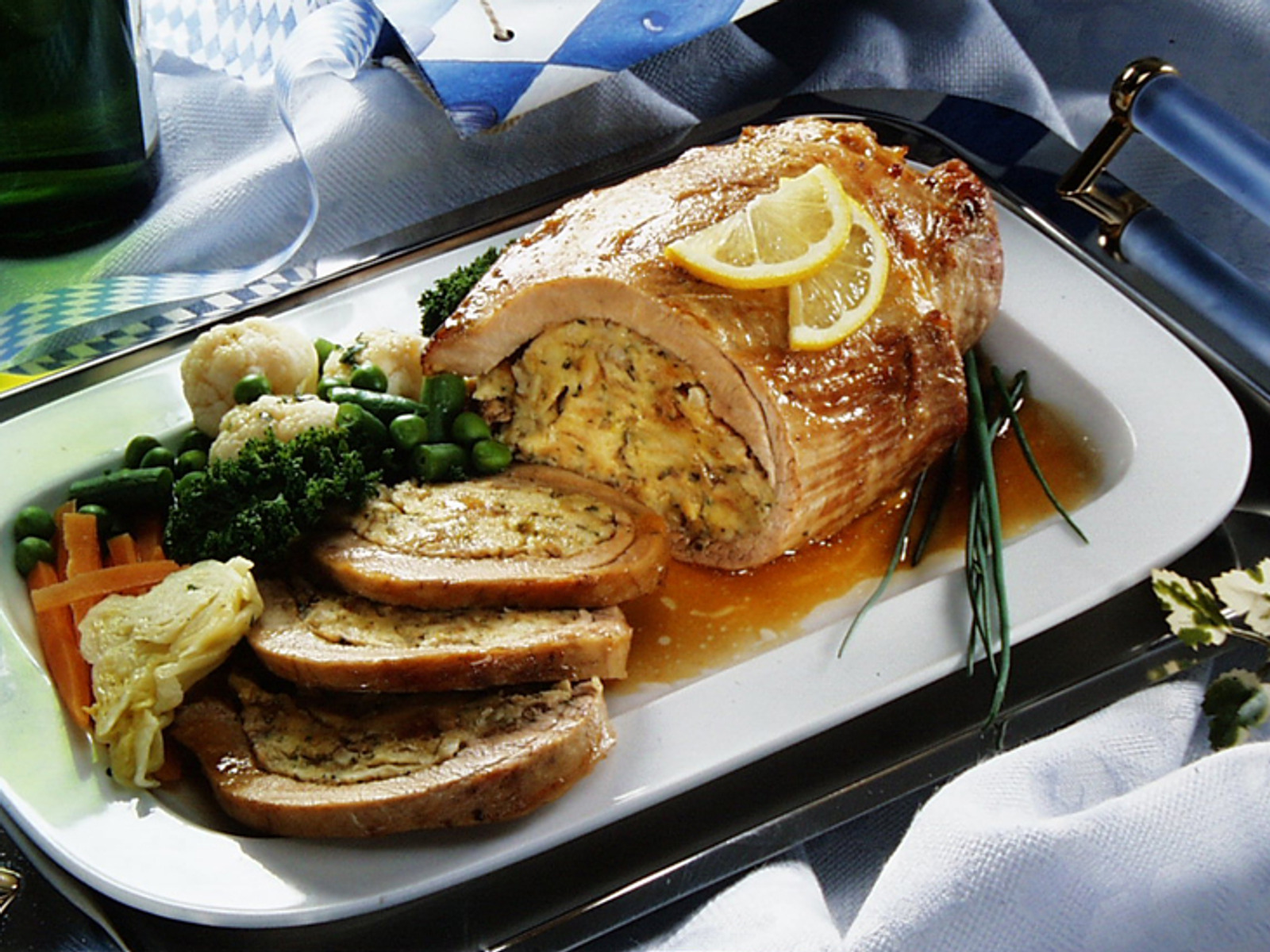 Punjena teleća prsa - Coolinarika