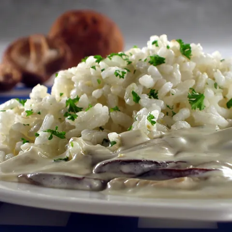 Riža u shiitake umaku