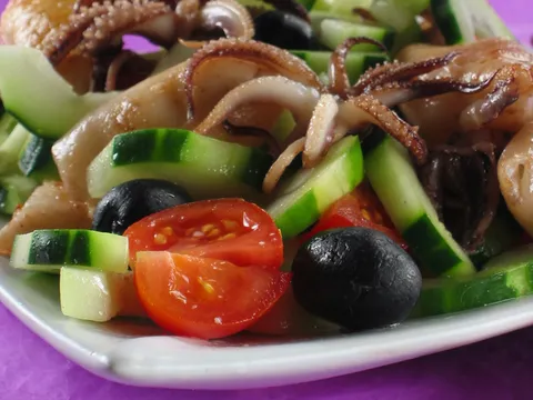 Salata od sipa s roštilja