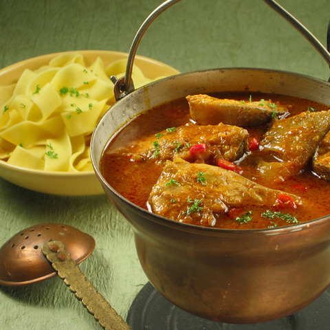 Polievka z riečnych rýb