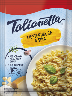 Tjestenina sa 4 sira