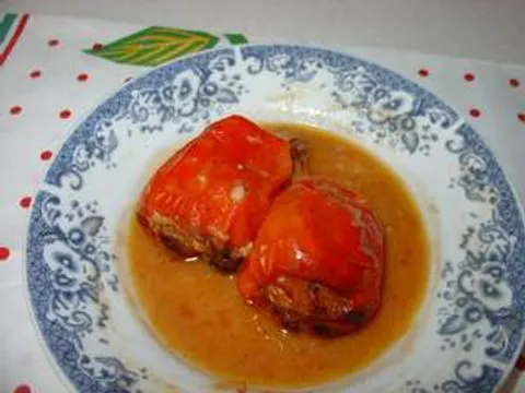 Punjene paprike i corba od fila za punjene paprike