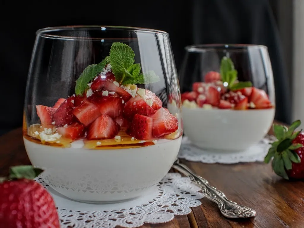 Mousse od bele čokolade