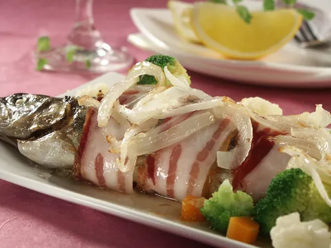 Pečena riječna riba