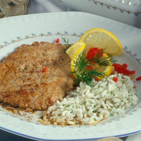 Přírodní telecí řízek