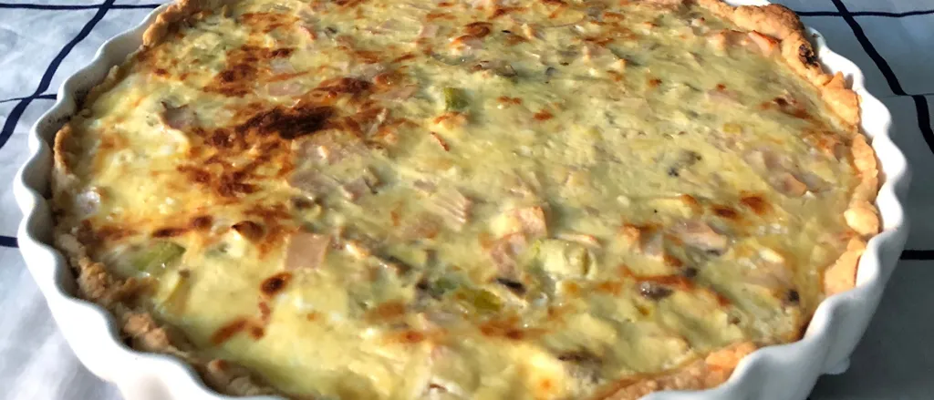 Quiche s povrcem