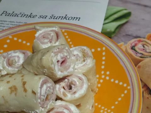 PALAČINKE SA ŠUNKOM