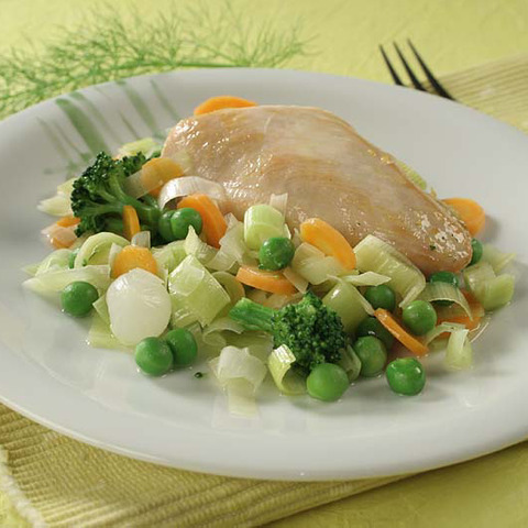 Pui cu legume