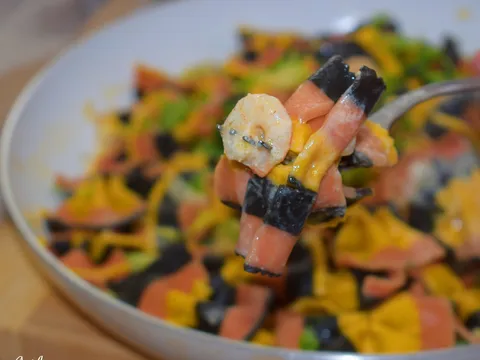 ღ Farfalle u umaku od repova kozica i tikvice
