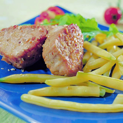 File de porc cu miere