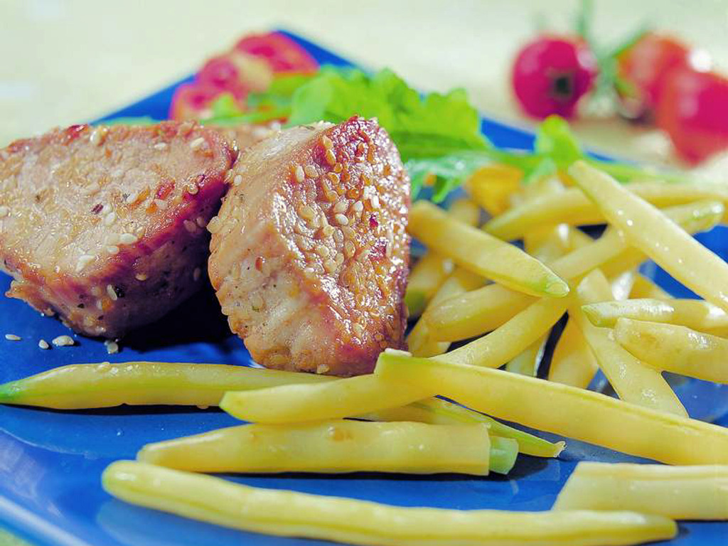 File de porc cu miere