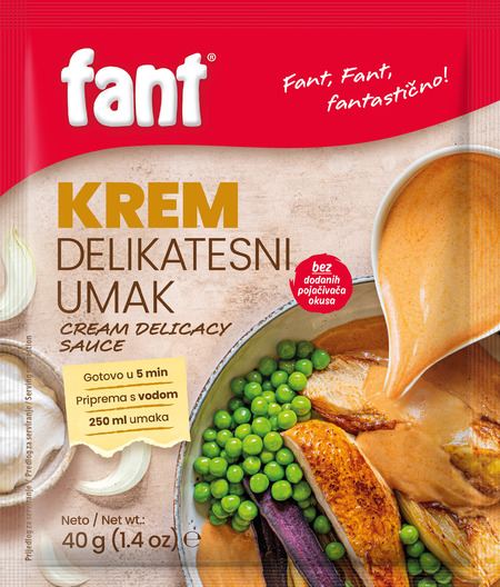 Fant seasoning mix for delicacy cream sauce