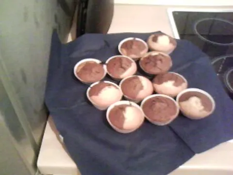 Mramorni muffini sa lješnjacima