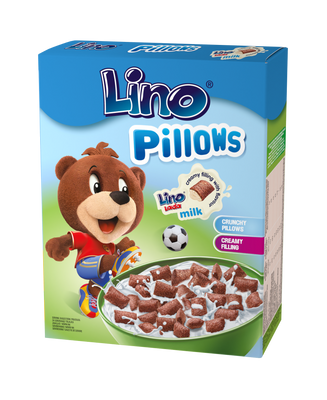 Lino Pillows - Pernițe umplute cu cremă tartinabilă Lino Lada lapte