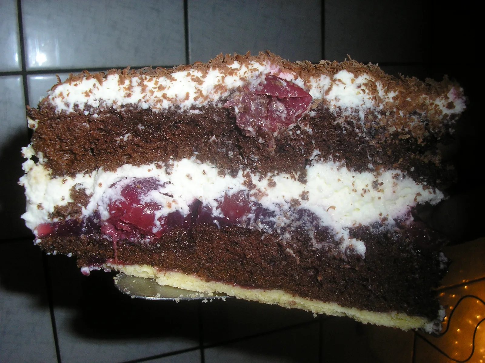 Schwarzwälder Torte komad