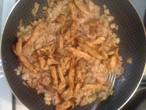 Metal stir fry
