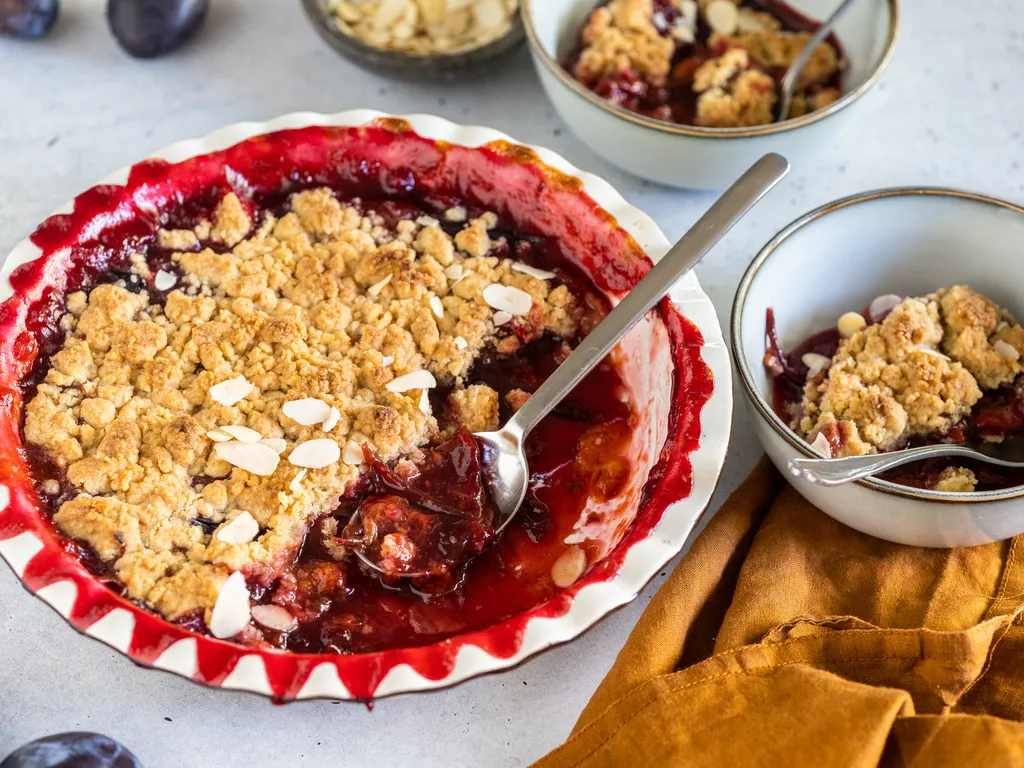 Crumble sa šljivama