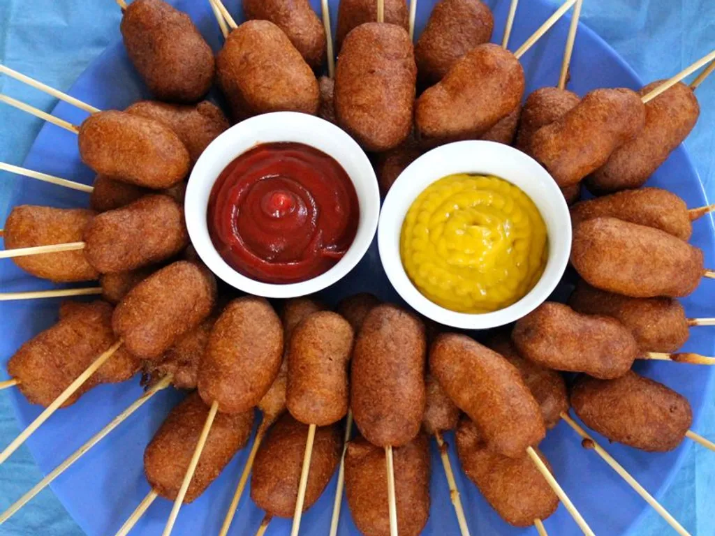 Corn Dog - Hrenovka na stapicu