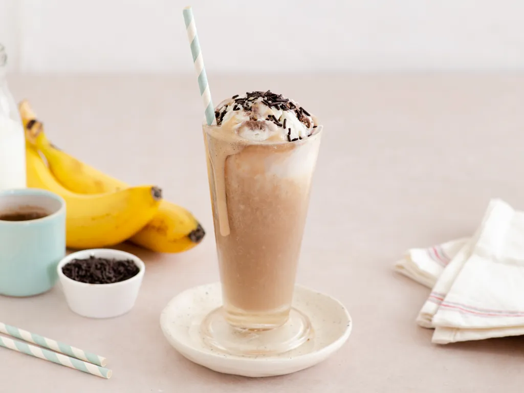 Ice coffe shake